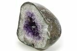 Sparkly Deep-Purple Amethyst Geode - Uruguay #342720-1